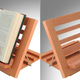 Illustration for article titled A Beautiful Wooden Book Rest for Old School Readers